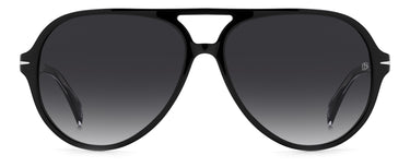 Men David Beckham Sunglasses: DB 1091/S - Black - SpecSMART Eye Clinic (Front View)